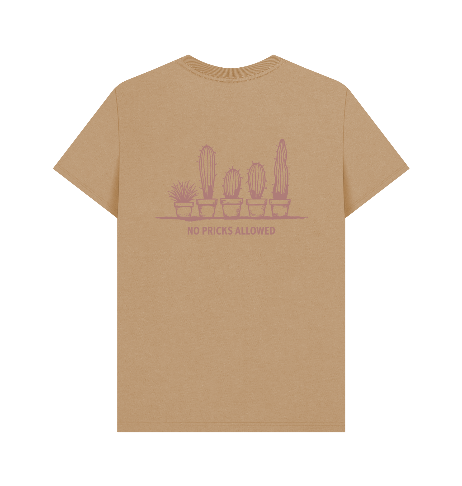 Sand Printed T-shirt Back