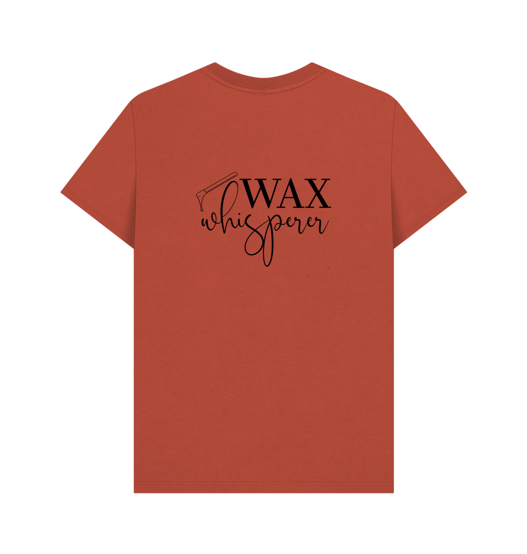 Rust Printed T-shirt Back