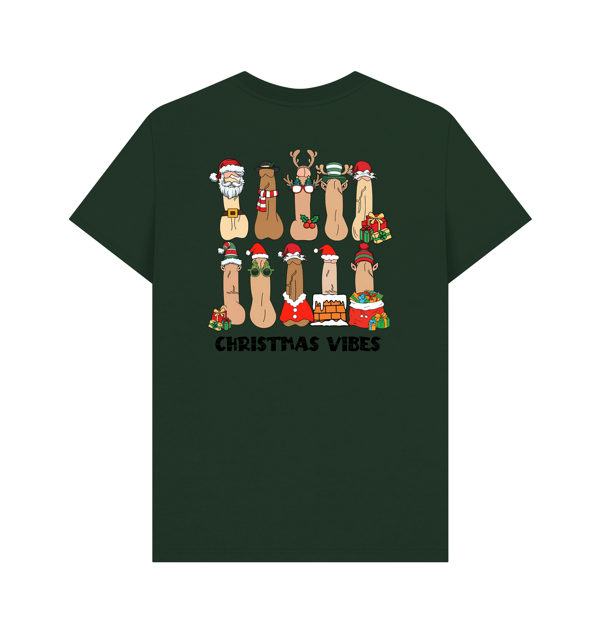 Evergreen Printed T-shirt Back