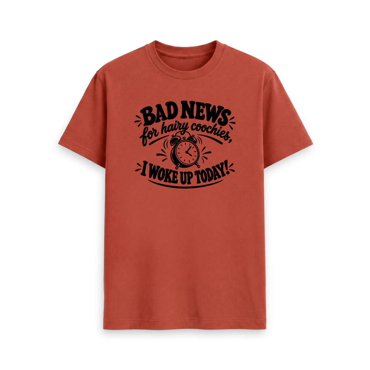 Rust Printed T-shirt Front