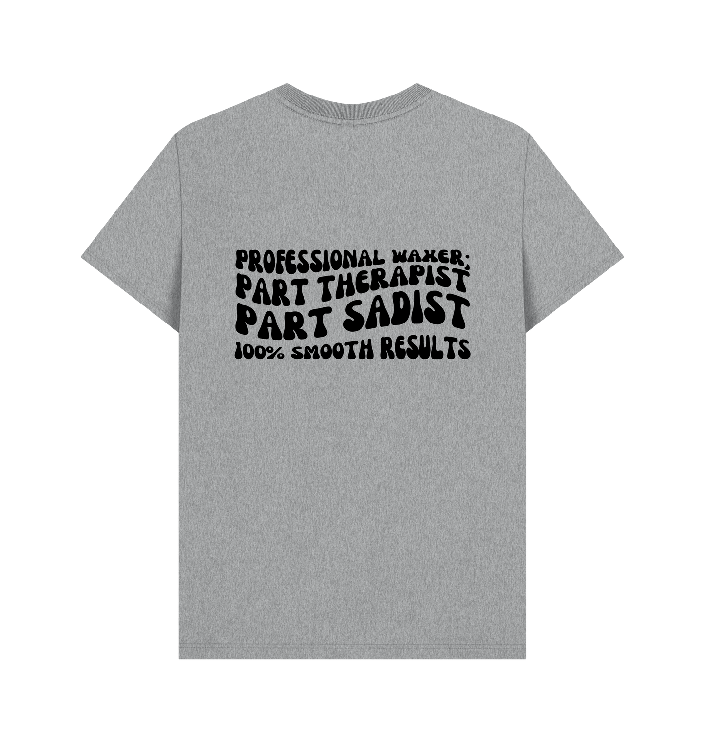 Athletic Grey Printed T-shirt Back