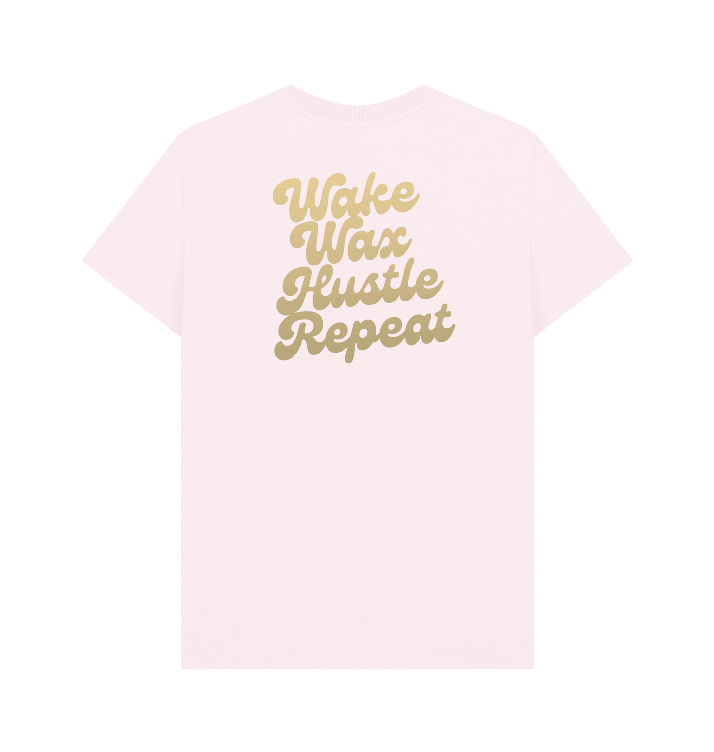 Pink Printed T-shirt Back