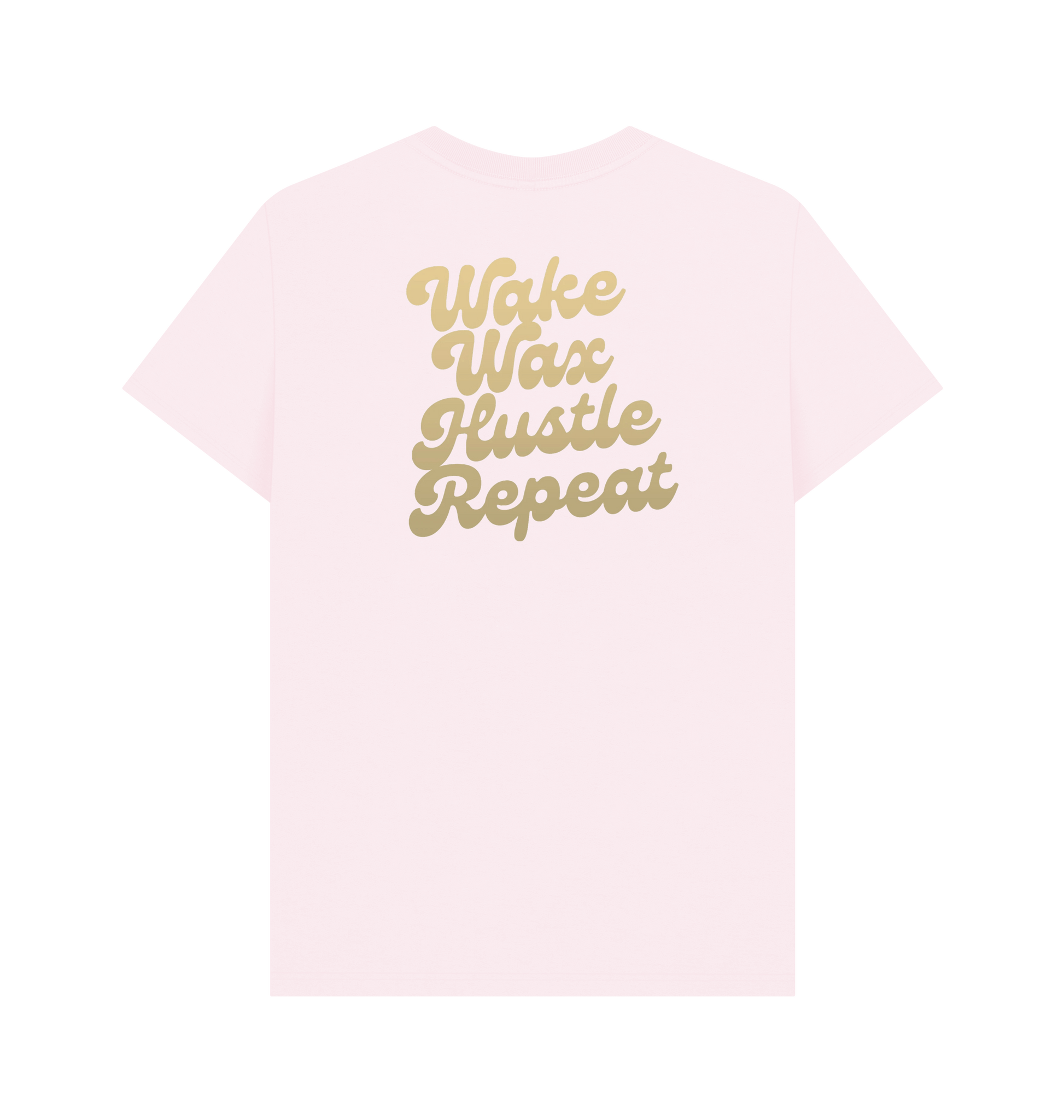 Pink Printed T-shirt Back