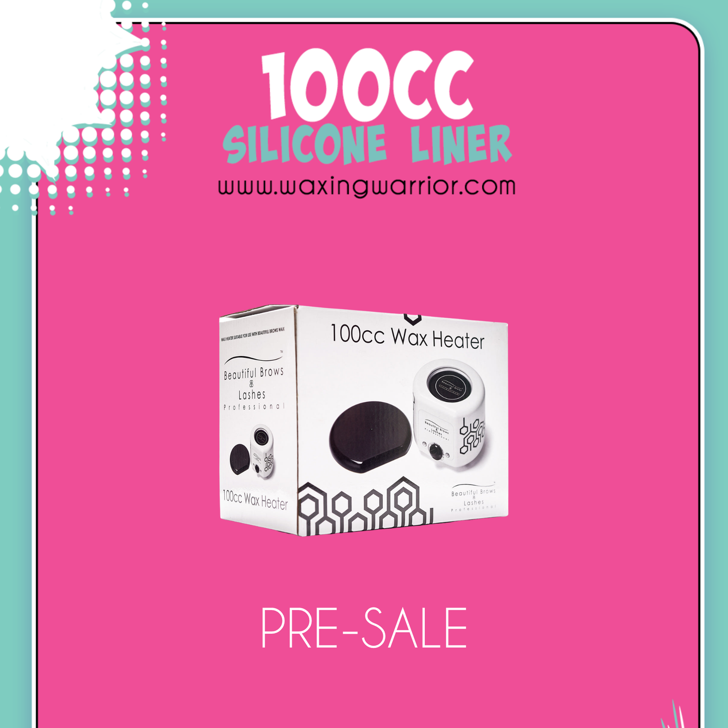 100cc WAXING WARRIOR SILICONE LINER