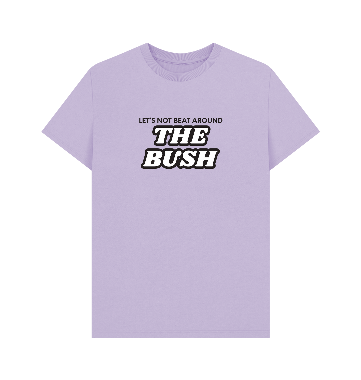 Lilac Printed T-shirt Front
