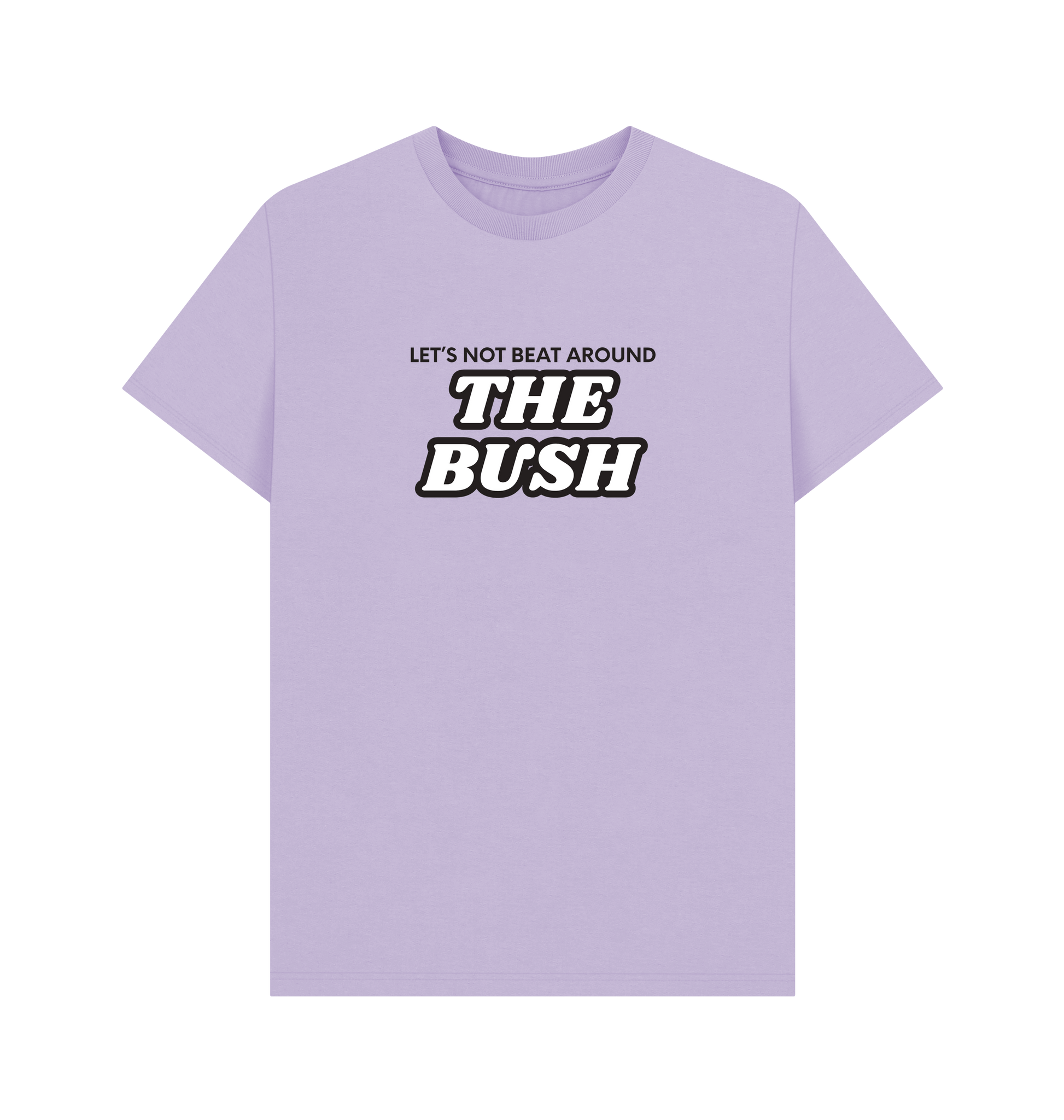 Lilac Printed T-shirt Front
