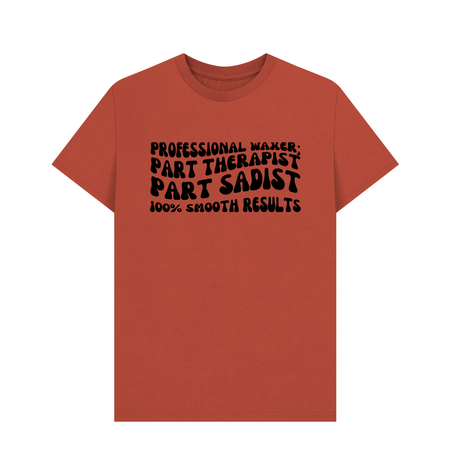 Rust Printed T-shirt Front