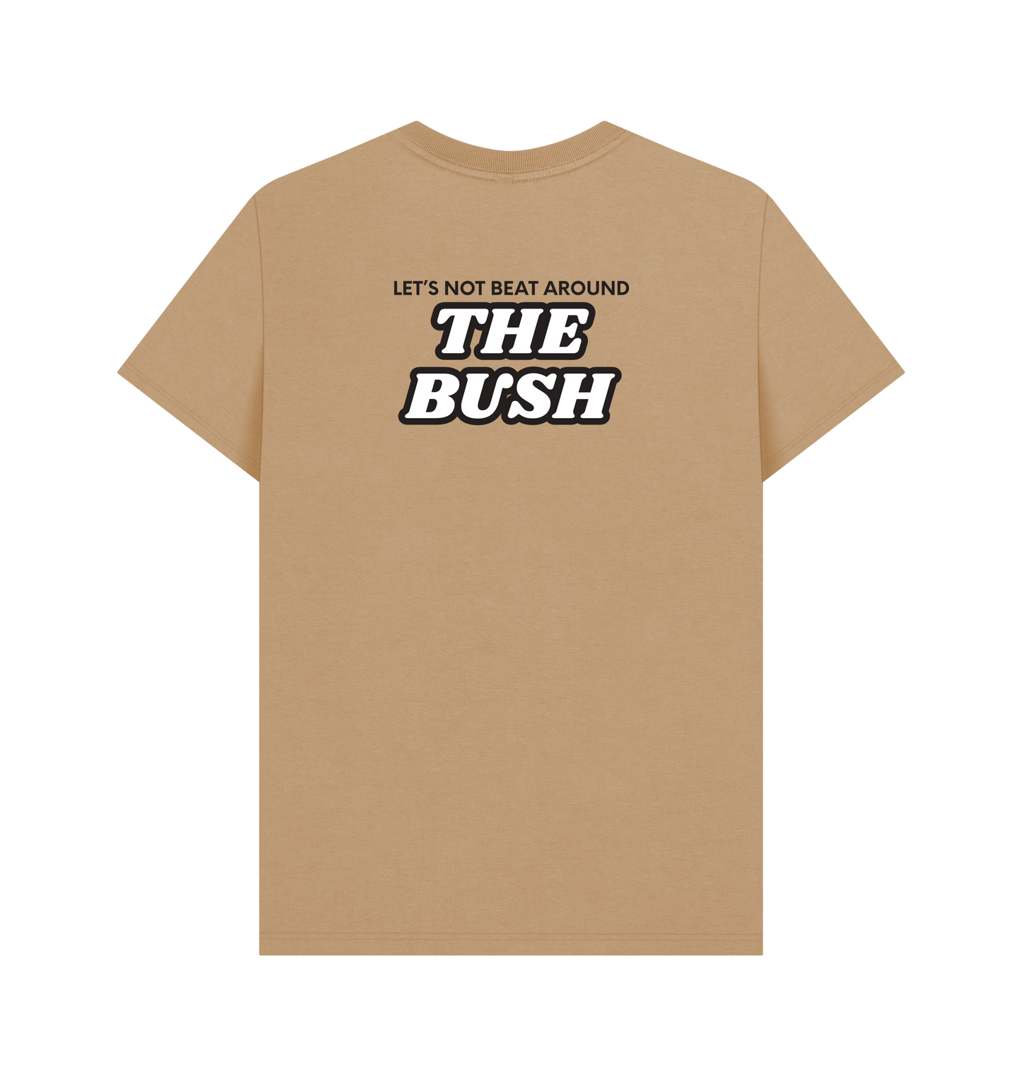 Sand Printed T-shirt Back