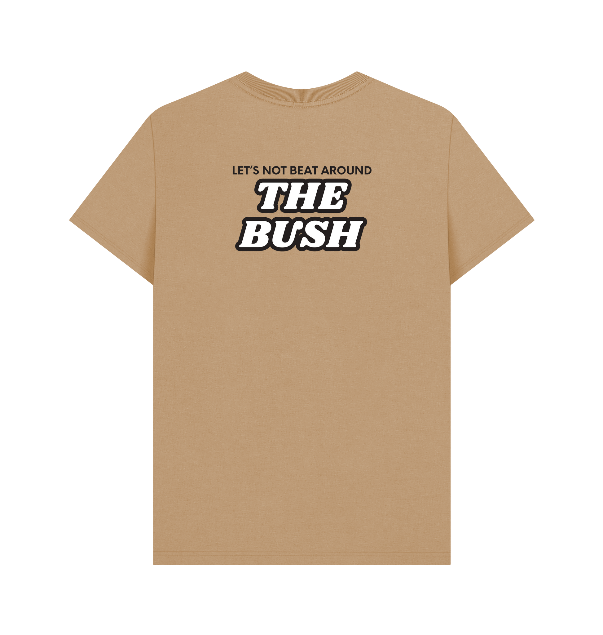 Sand Printed T-shirt Back