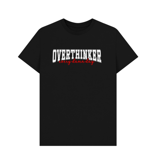 Black Printed T-shirt Front