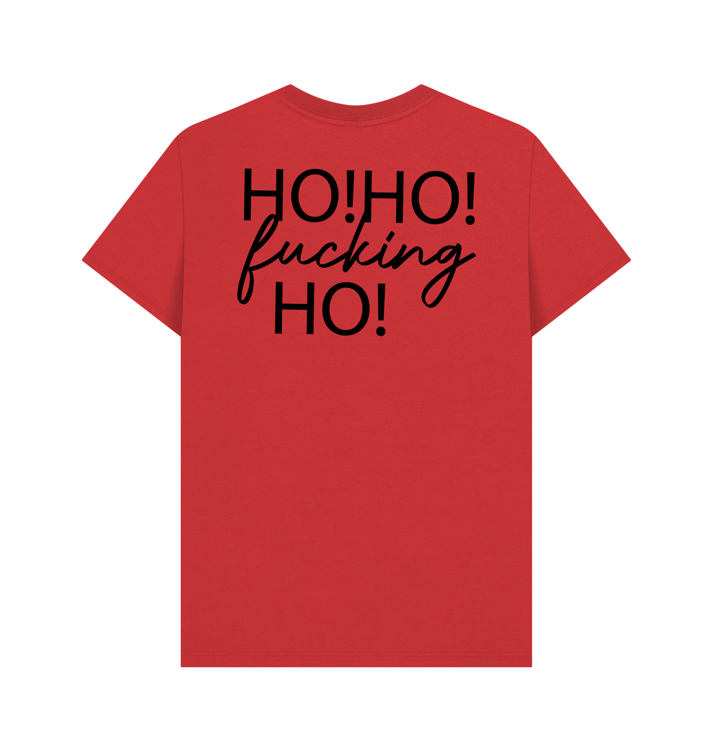 Red Printed T-shirt Back