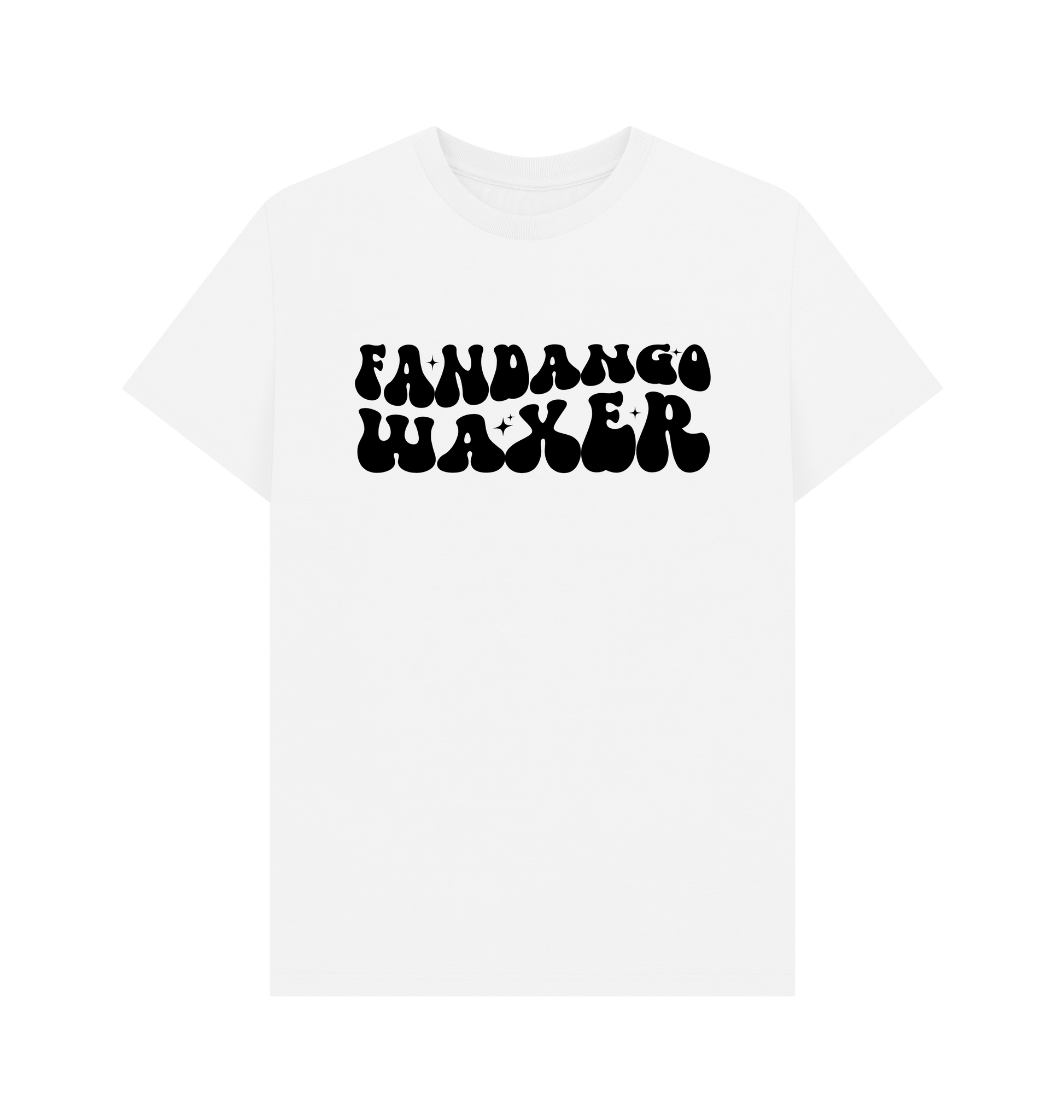 White Printed T-shirt Front