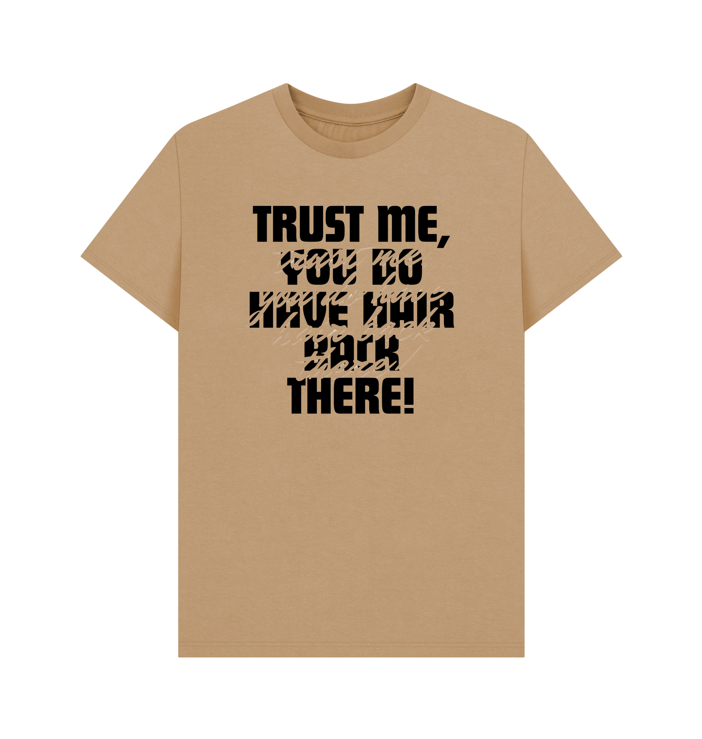 Sand Printed T-shirt Front