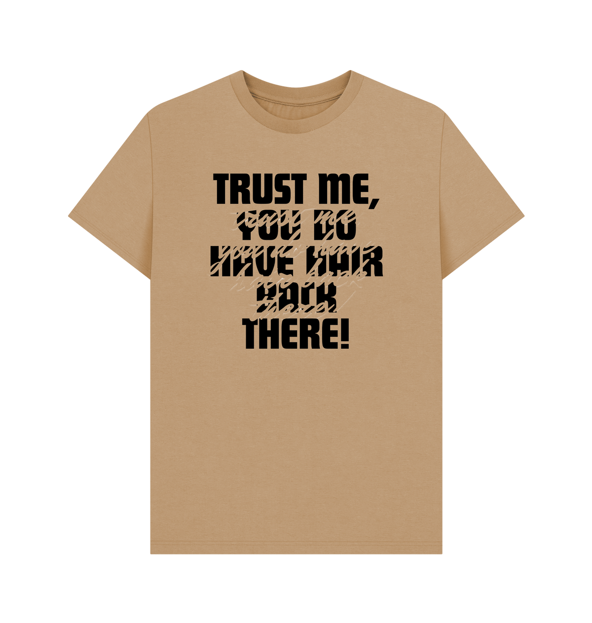 Sand Printed T-shirt Front