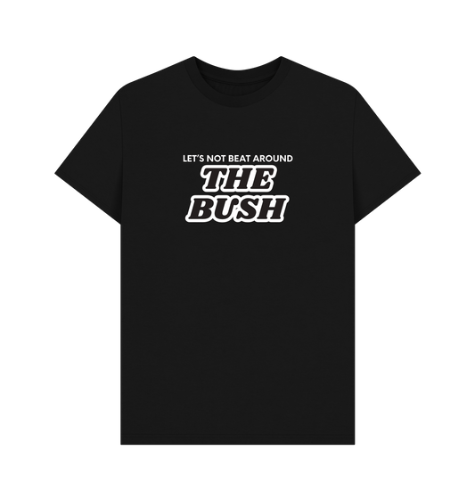 Black Printed T-shirt Front