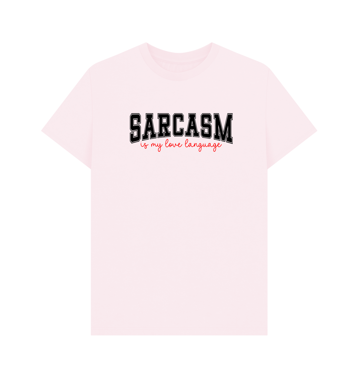 Pink Printed T-shirt Front