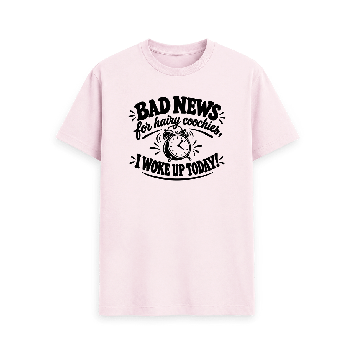 Pink Printed T-shirt Front
