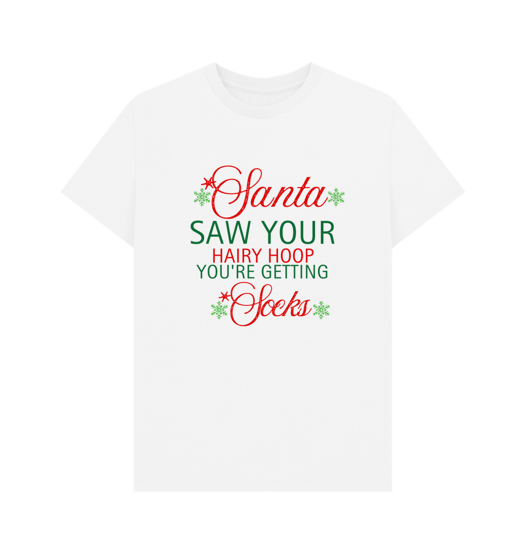 White Printed T-shirt Front