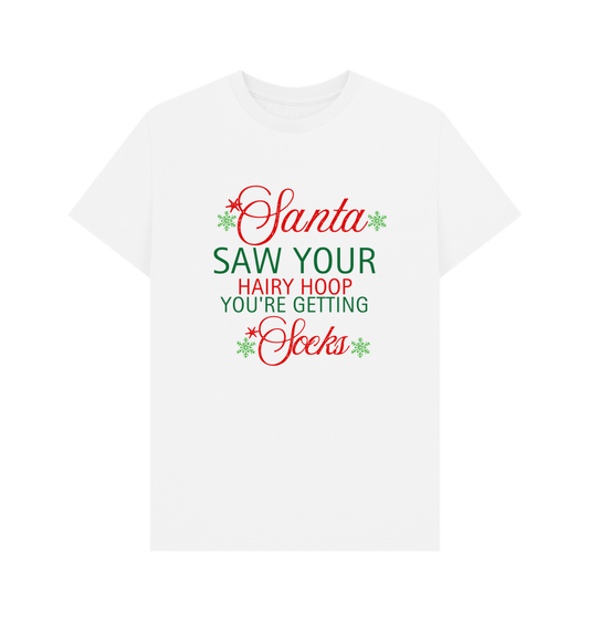 White Printed T-shirt Front