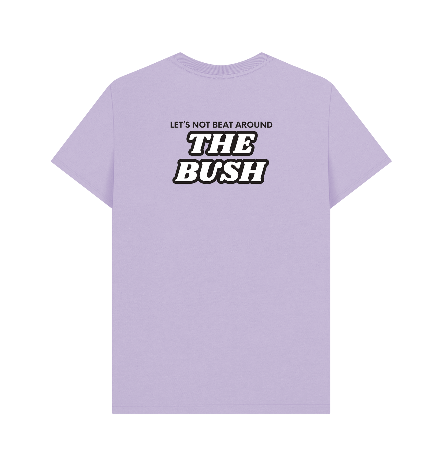 Lilac Printed T-shirt Back