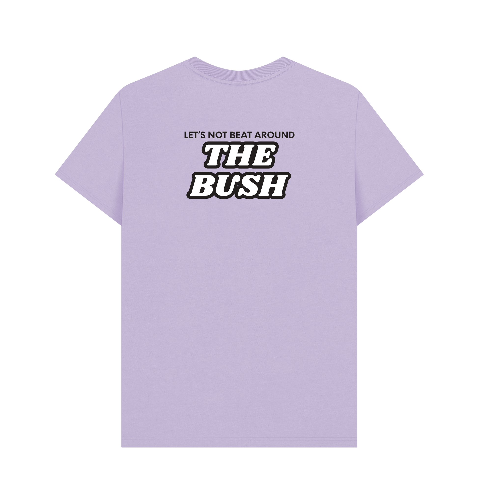 Lilac Printed T-shirt Back