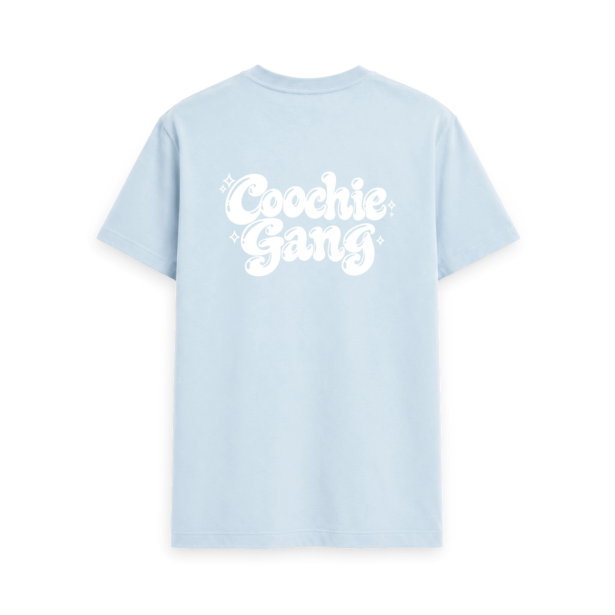 Sky Blue Printed T-shirt Back