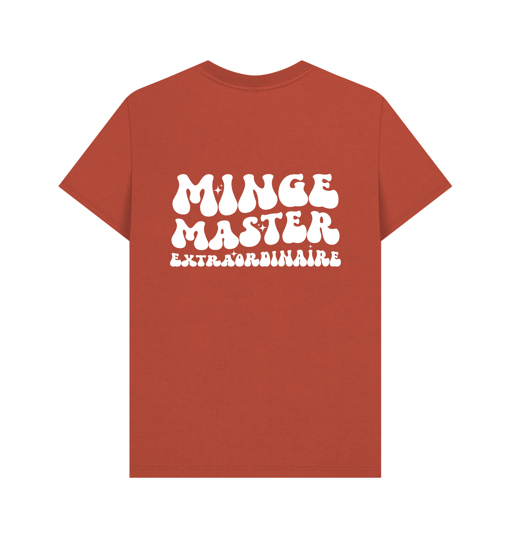 Rust Printed T-shirt Back