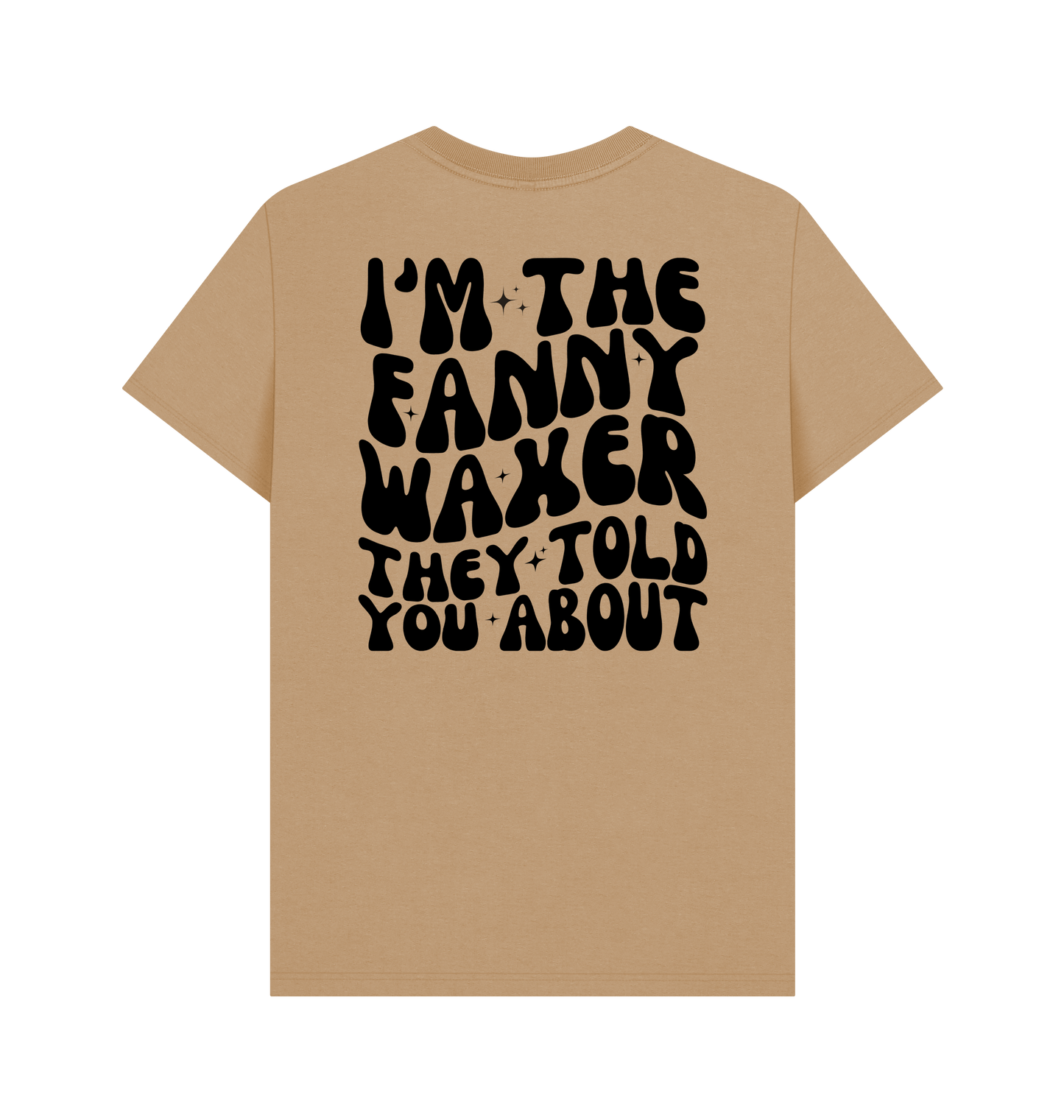 Sand Printed T-shirt Back