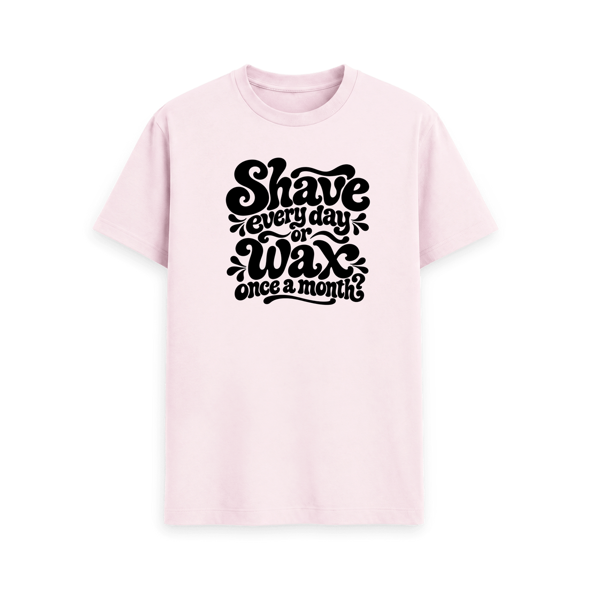 Pink Printed T-shirt Front