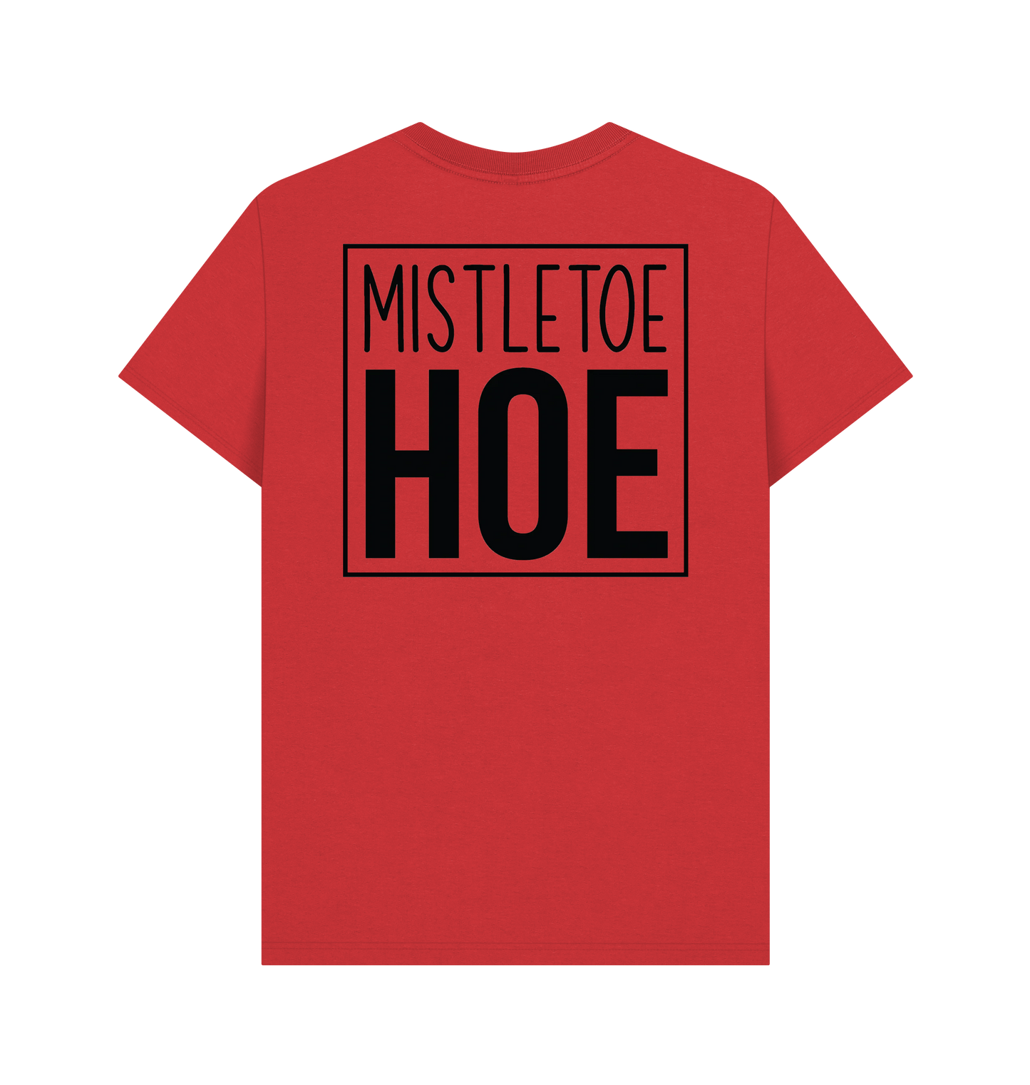 Red Printed T-shirt Back