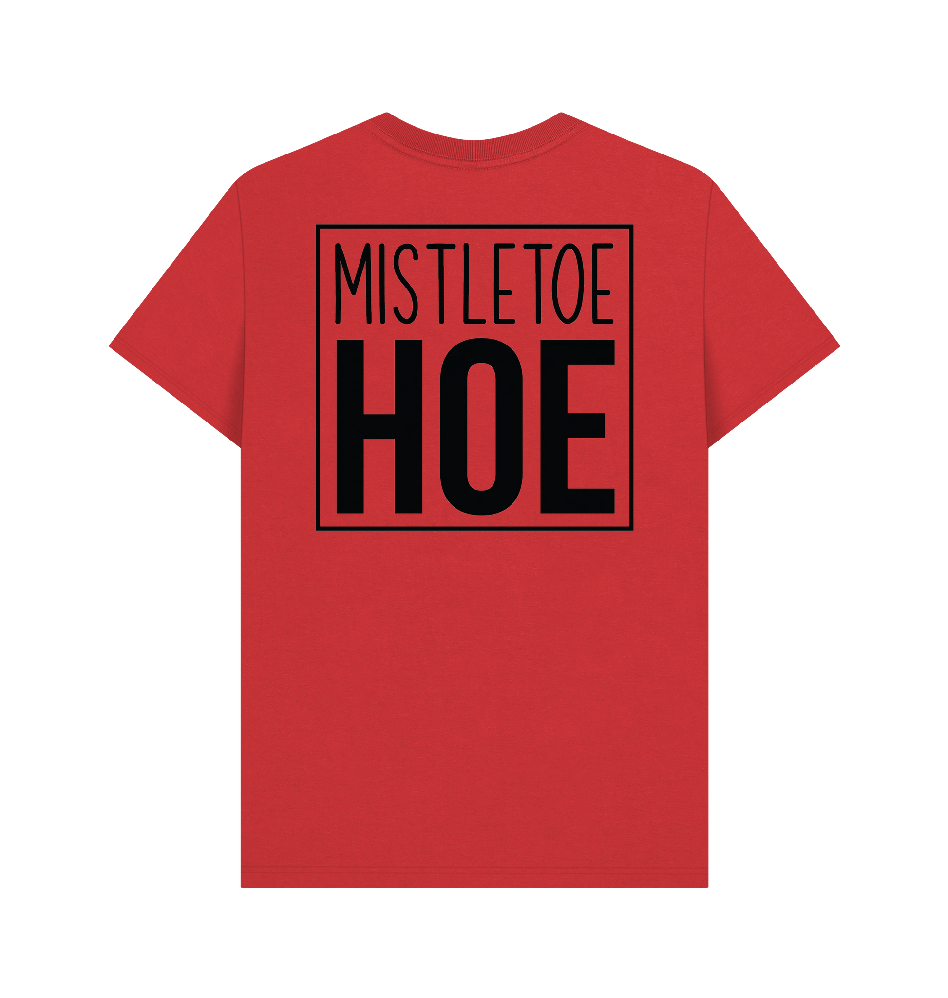 Red Printed T-shirt Back