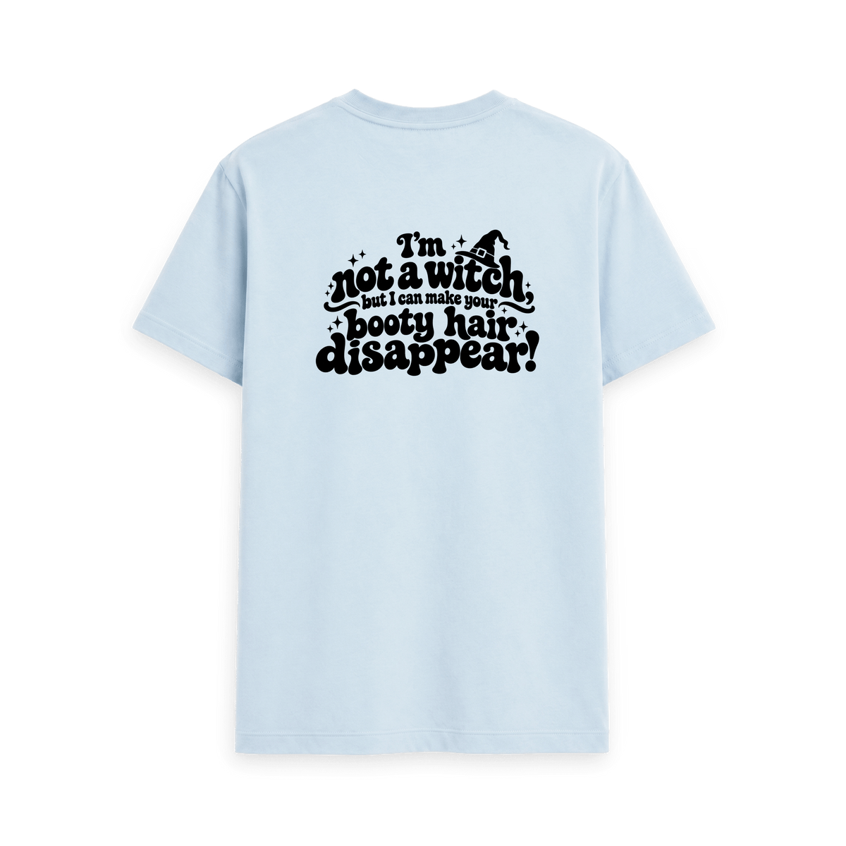 Sky Blue Printed T-shirt Back
