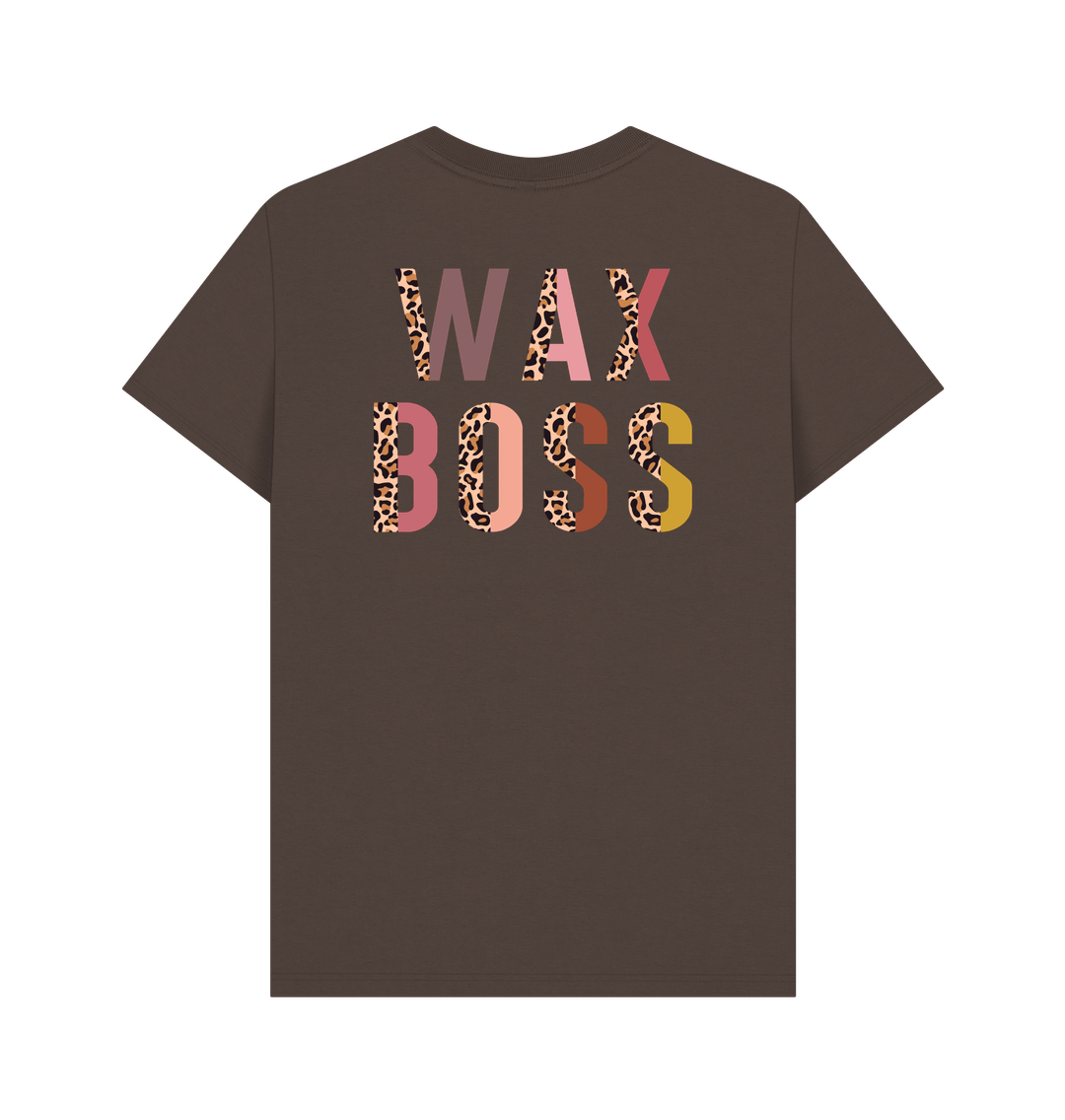 Chocolate Printed T-shirt Back