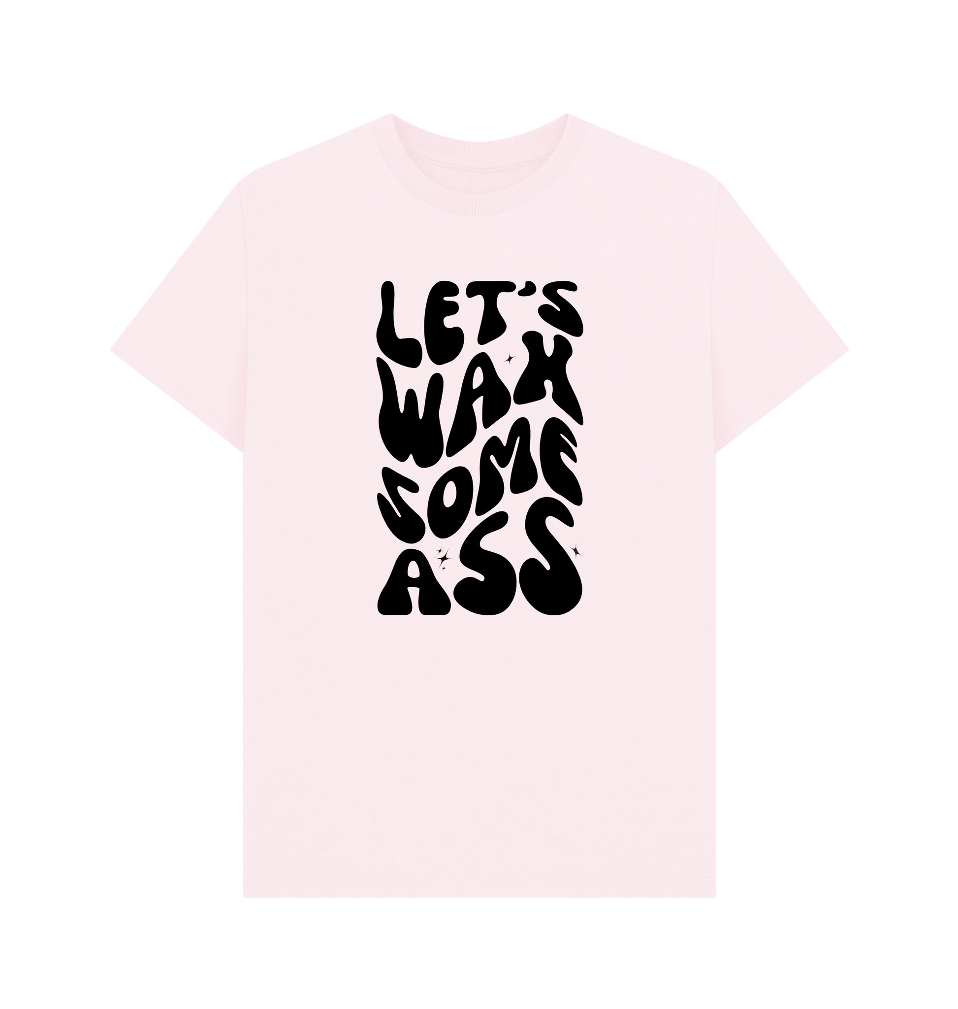 Pink Printed T-shirt Front