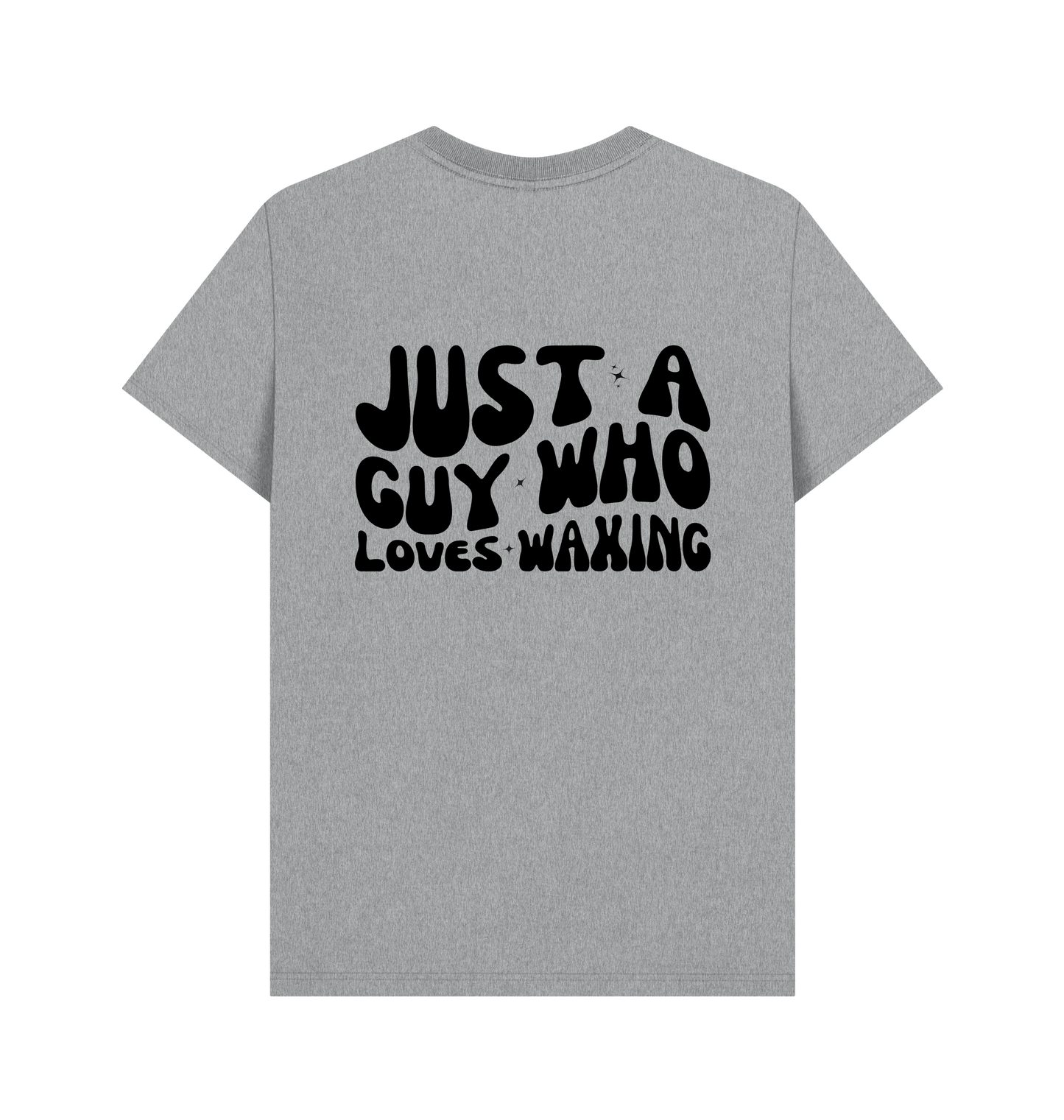 Athletic Grey Printed T-shirt Back