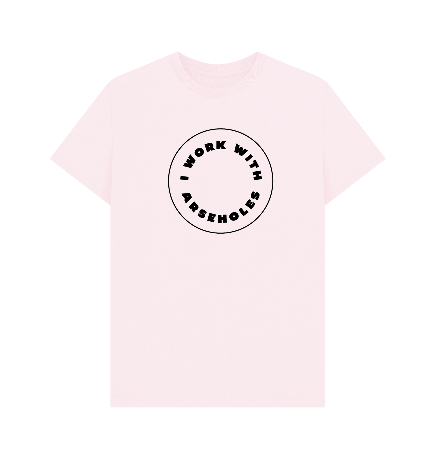 Pink Printed T-shirt Front
