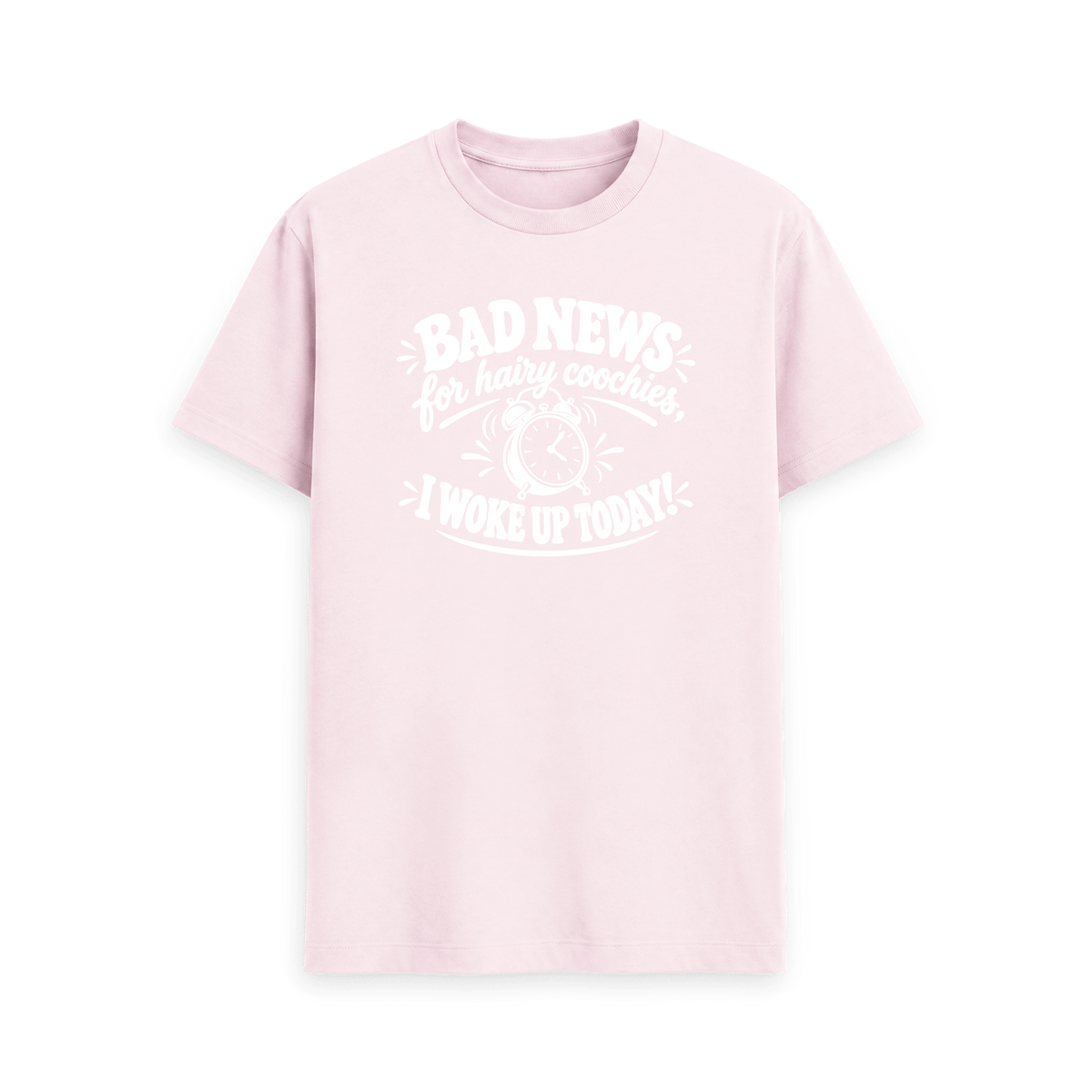 Pink Printed T-shirt Front