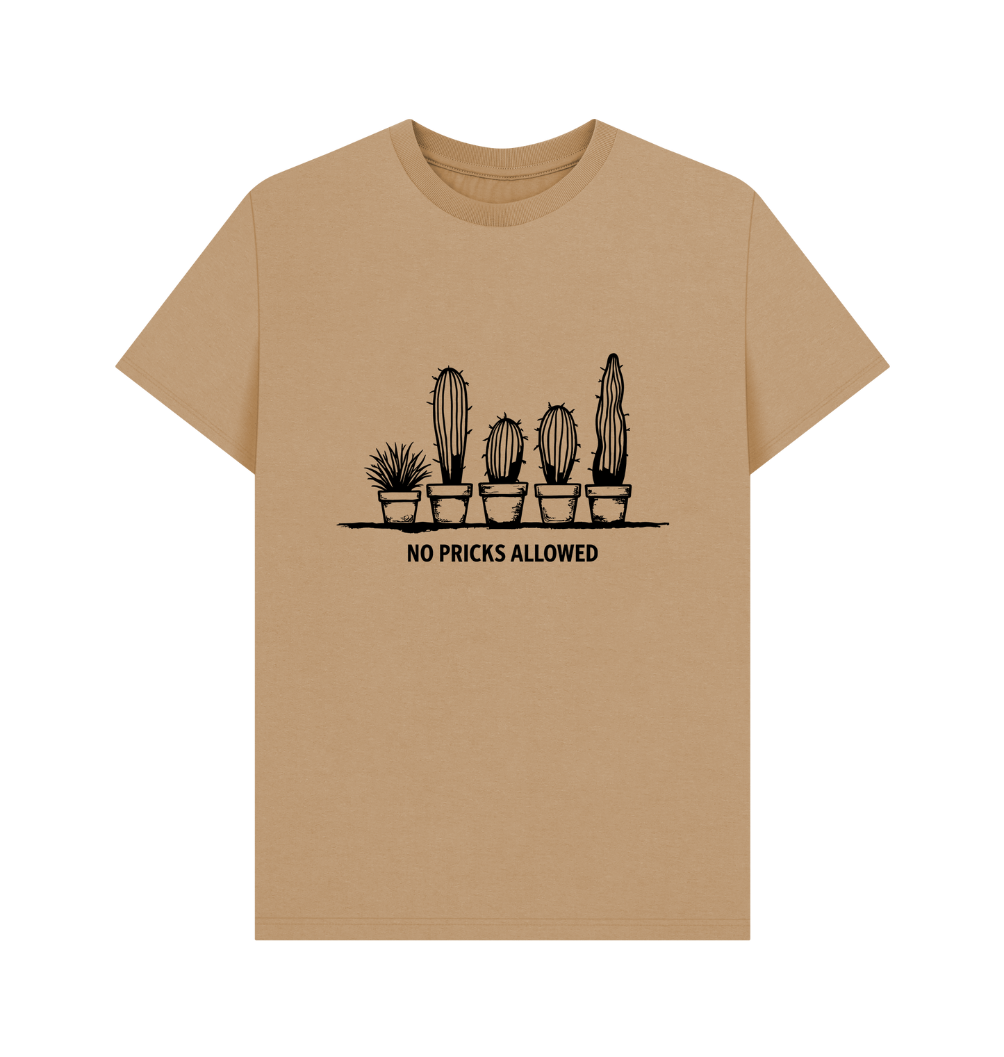 Sand Printed T-shirt Front