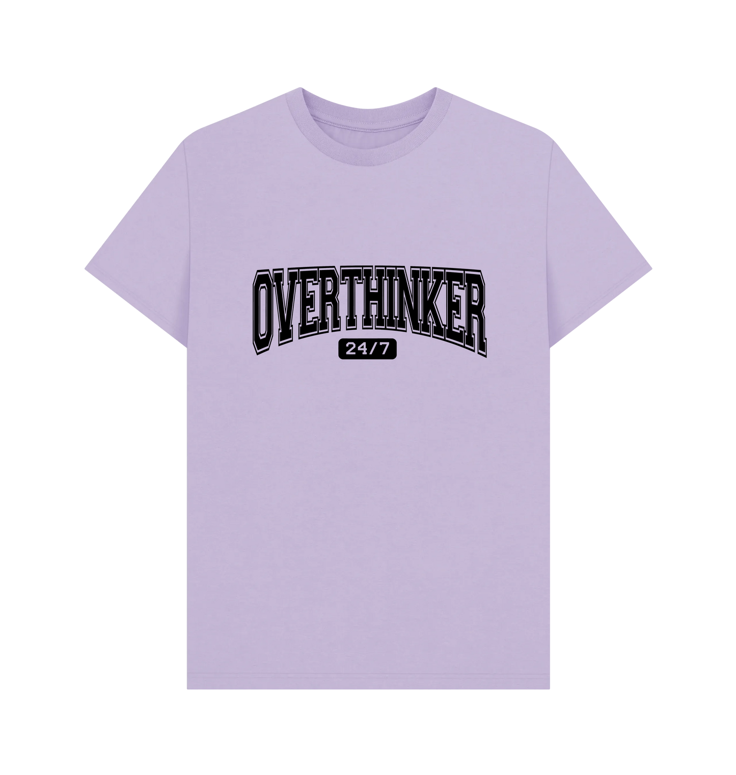 Lilac Printed T-shirt Front