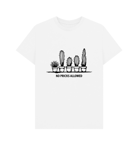 White Printed T-shirt Front