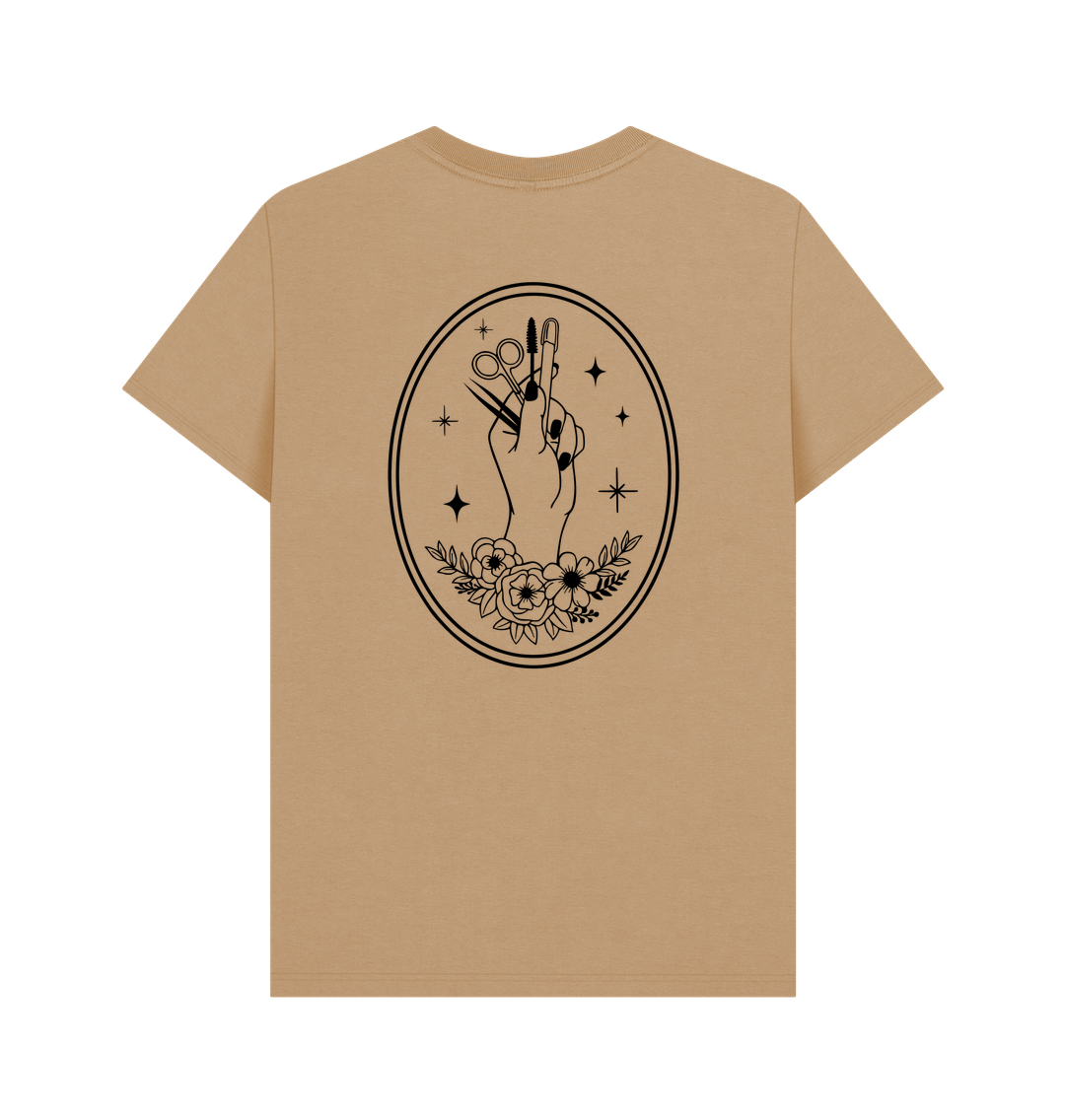 Sand BACK DESIGN - FLORAL EMBLEM