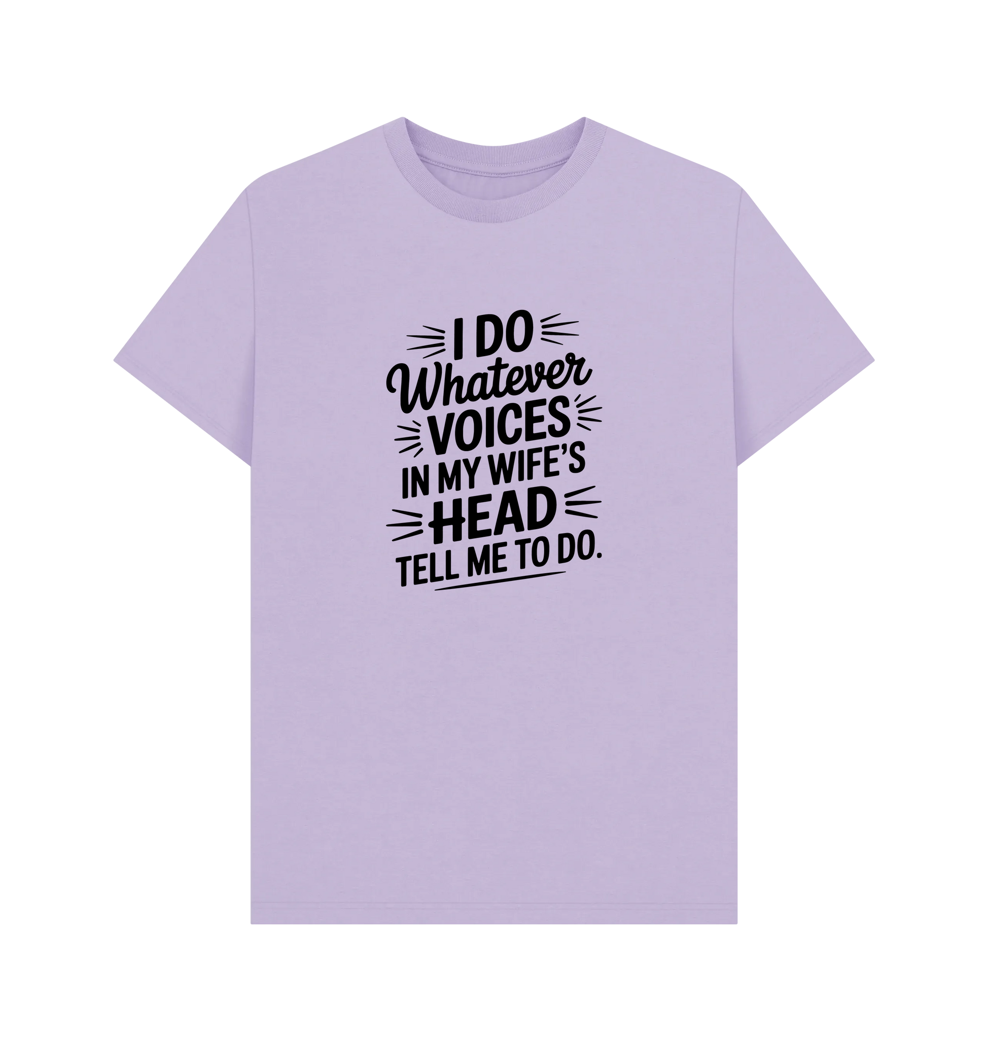 Lilac Printed T-shirt Front