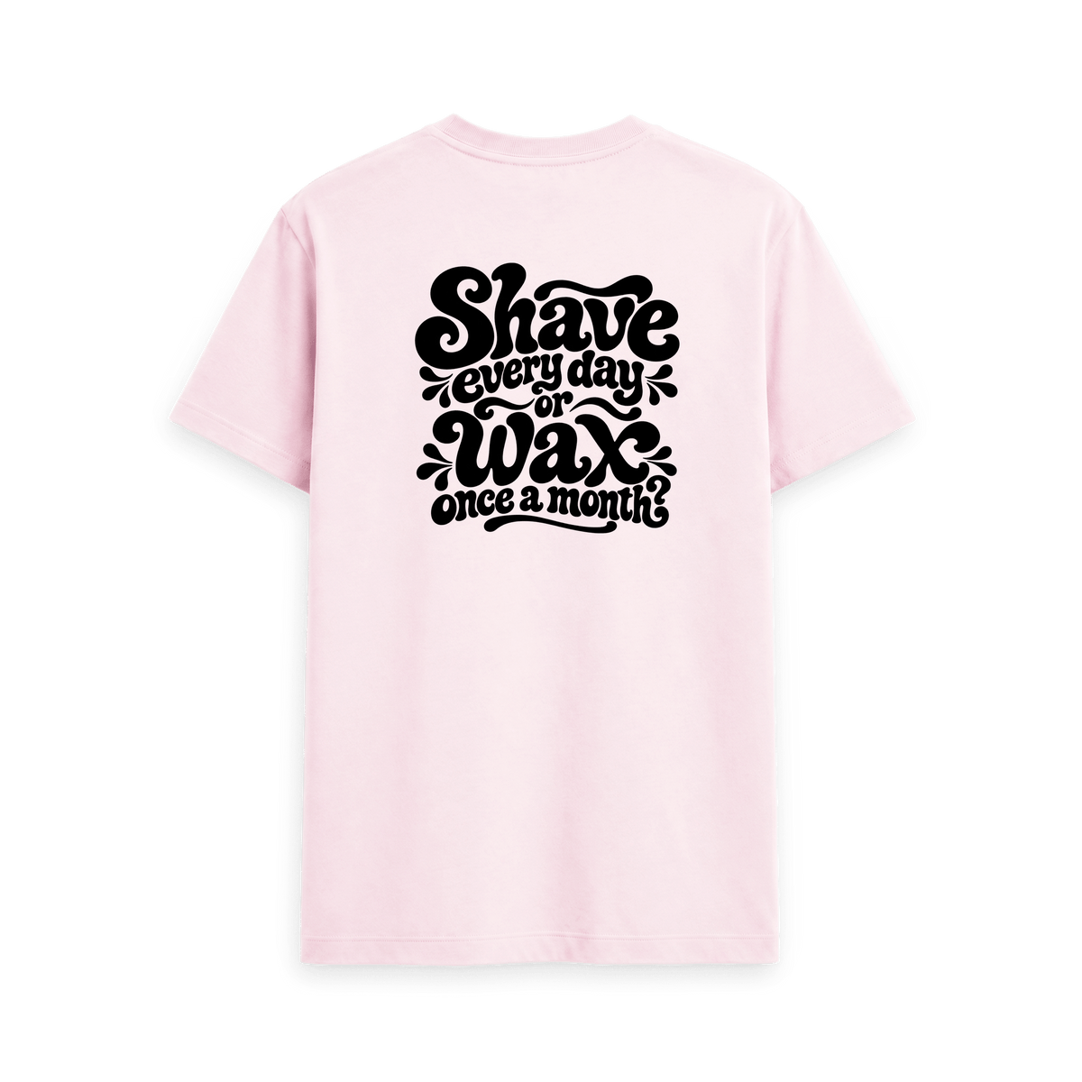 Pink Printed T-shirt Back