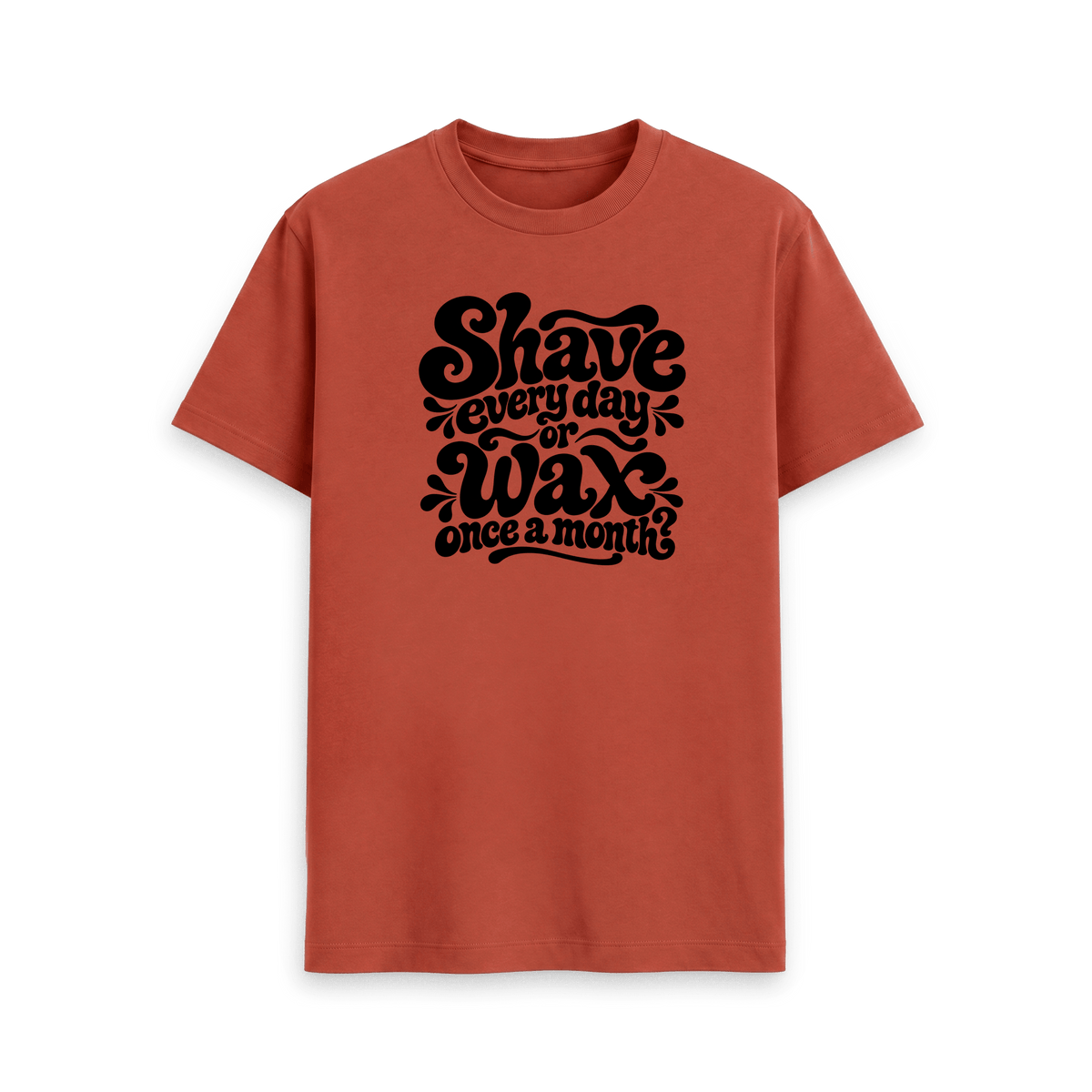 Rust Printed T-shirt Front