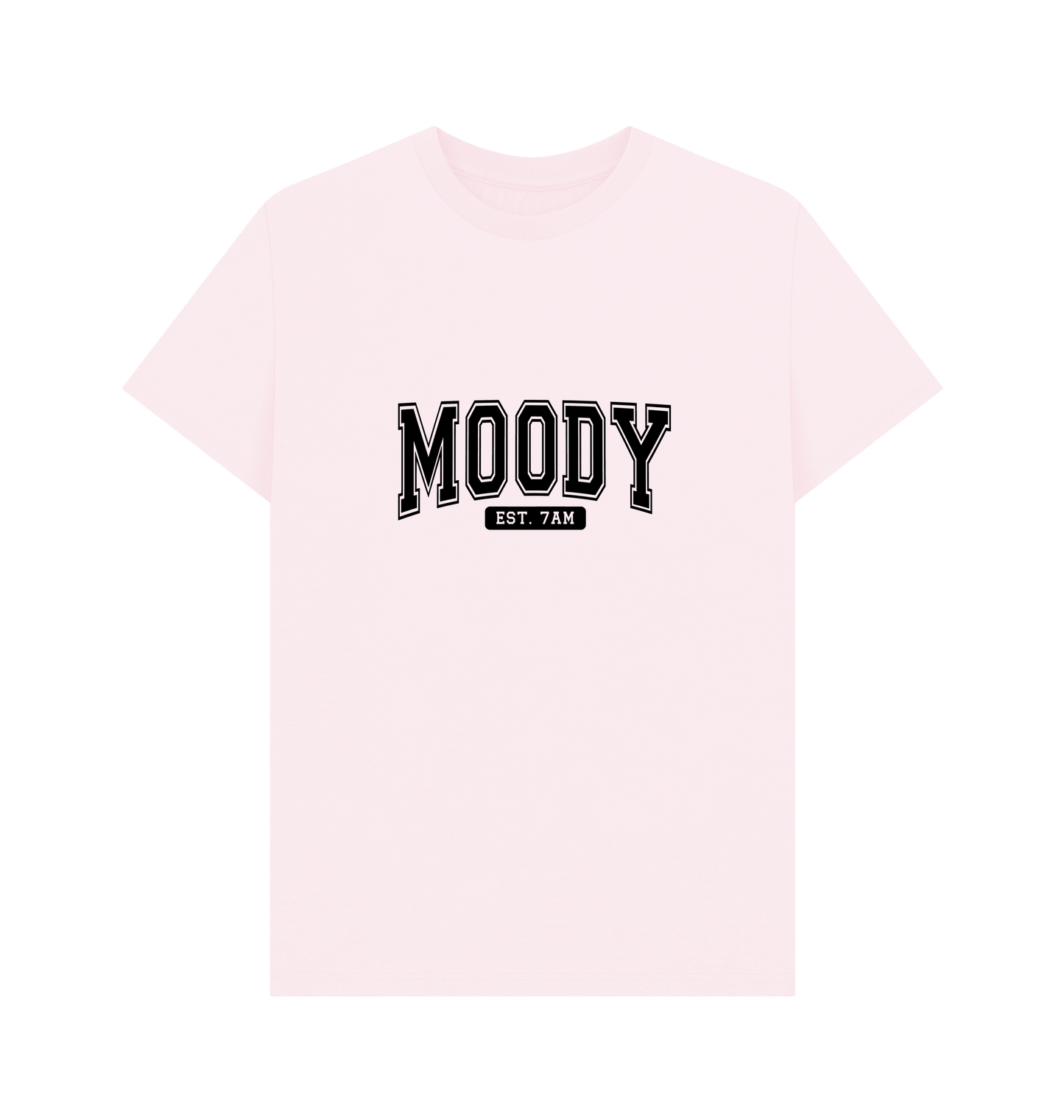 Pink Printed T-shirt Front