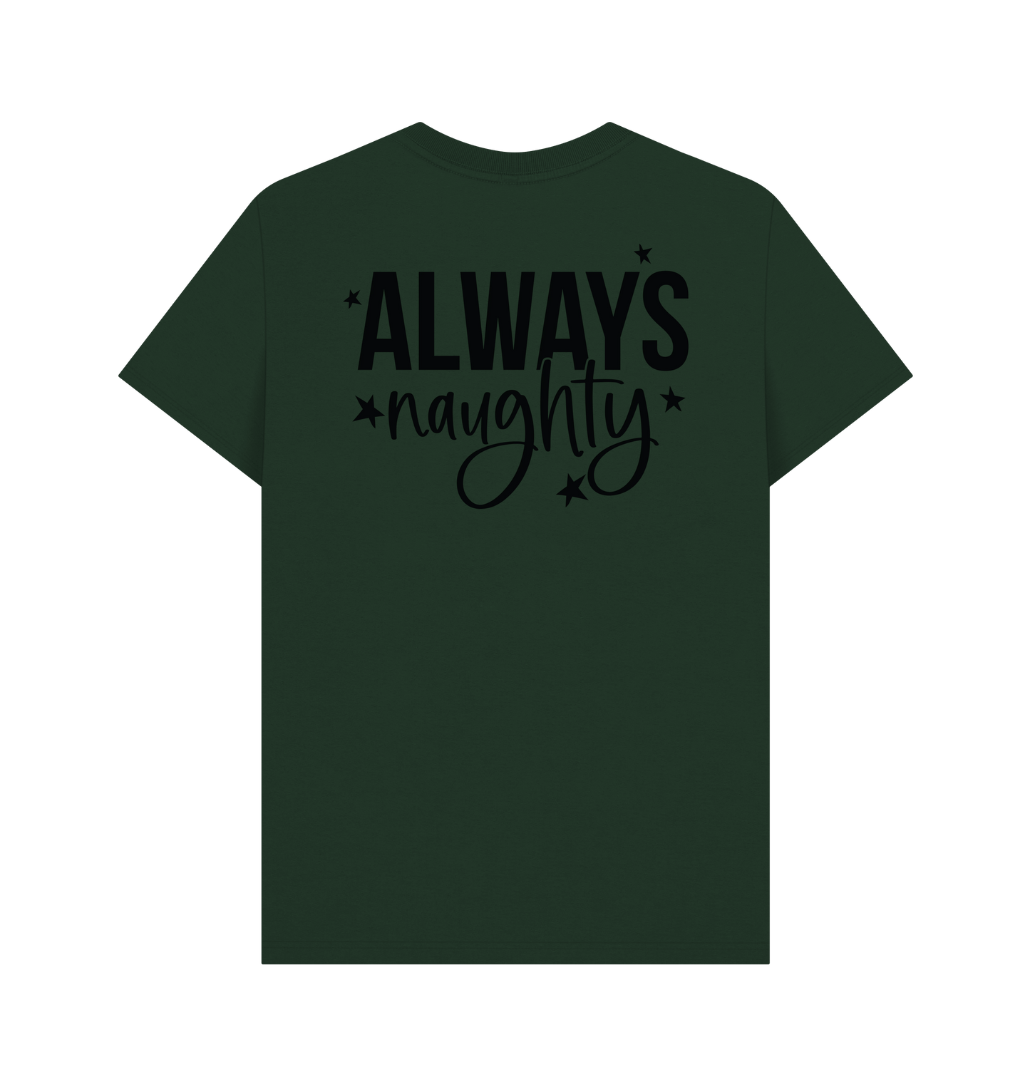 Evergreen Printed T-shirt Back