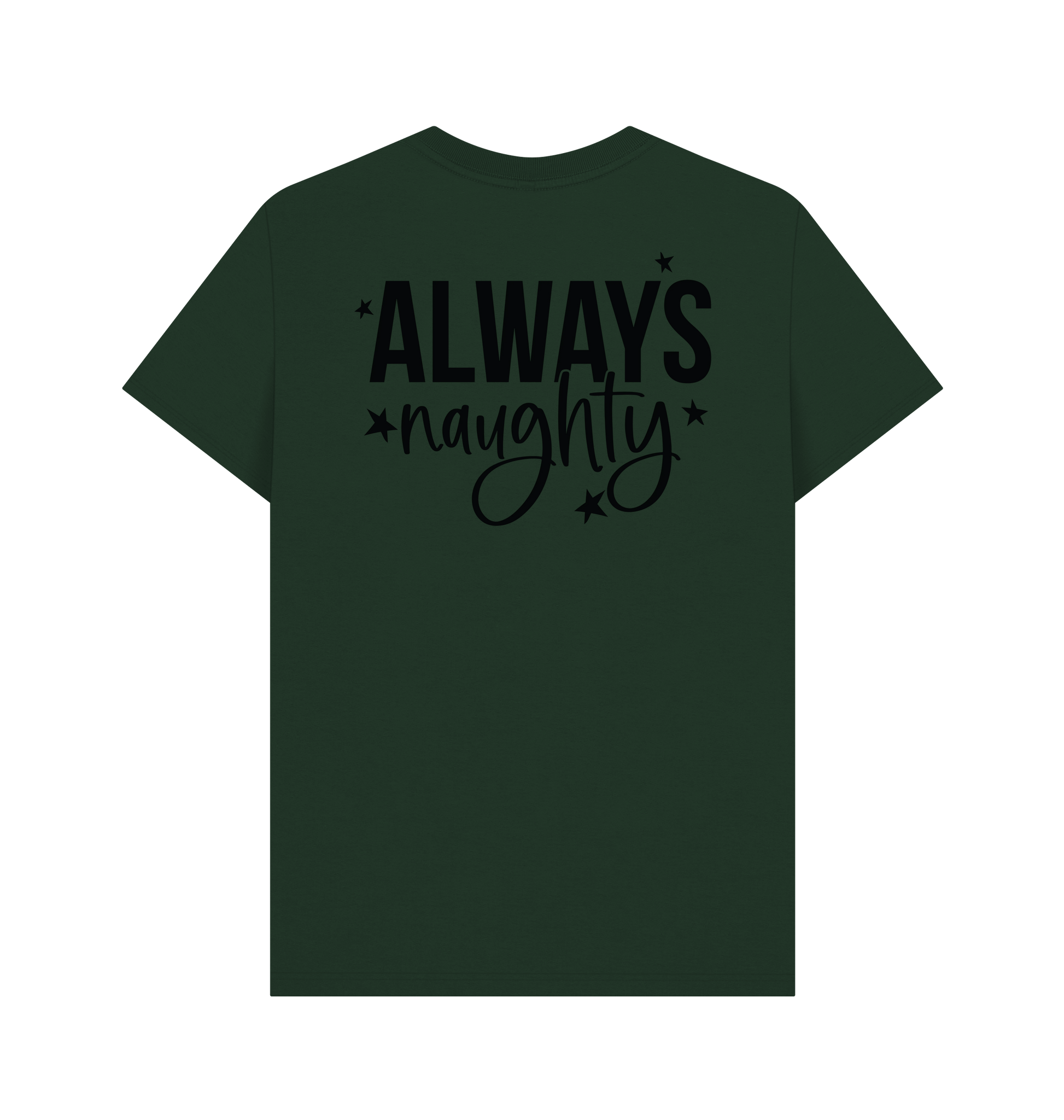 Evergreen Printed T-shirt Back