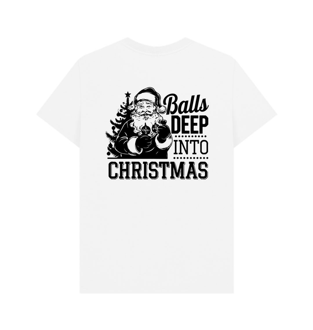 White Printed T-shirt Back