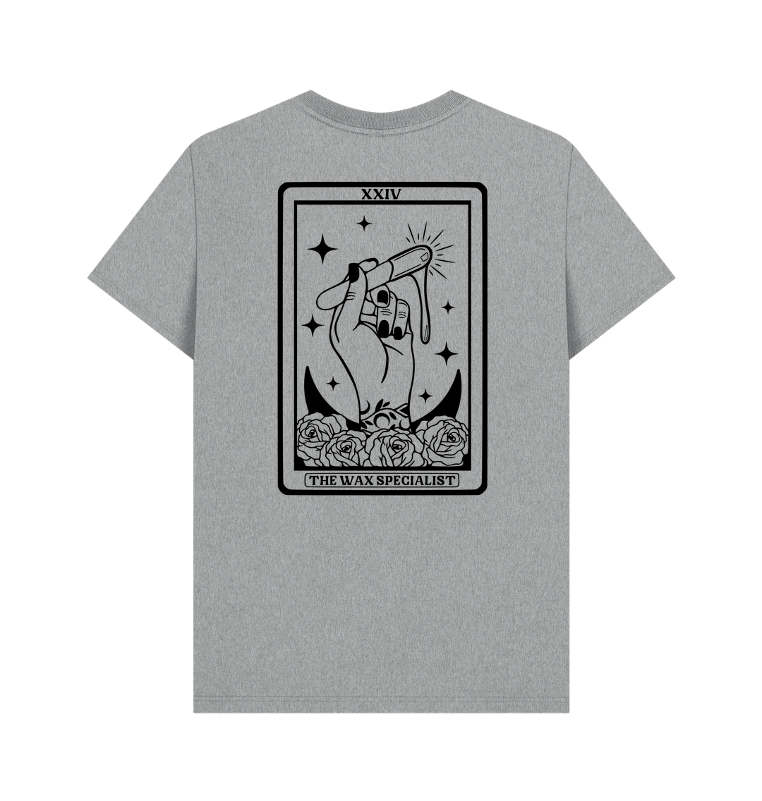 Athletic Grey Printed T-shirt Back