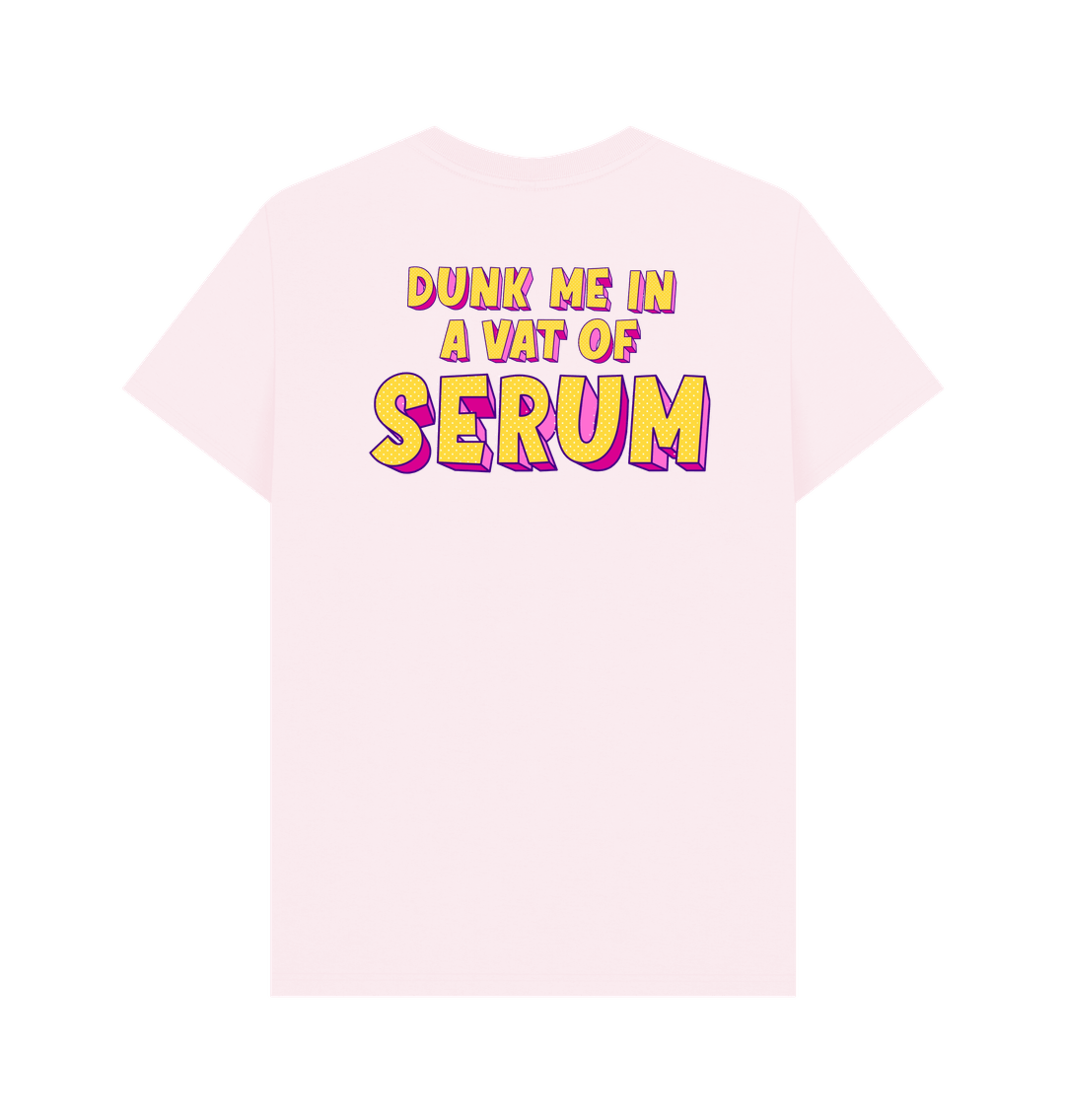 Pink Printed T-shirt Back